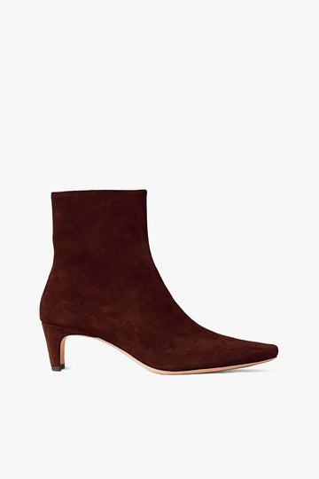 Wally Ankle Boot | Mahogany Suede — 1