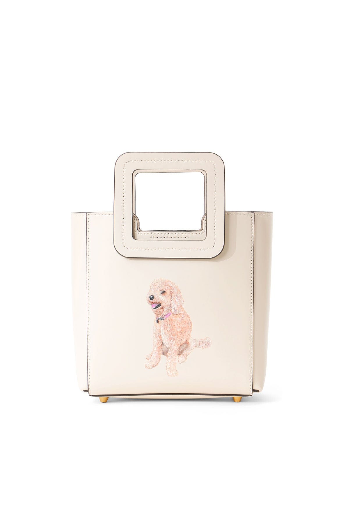 Custom Mini Shirley Leather Bag | Cream — 4