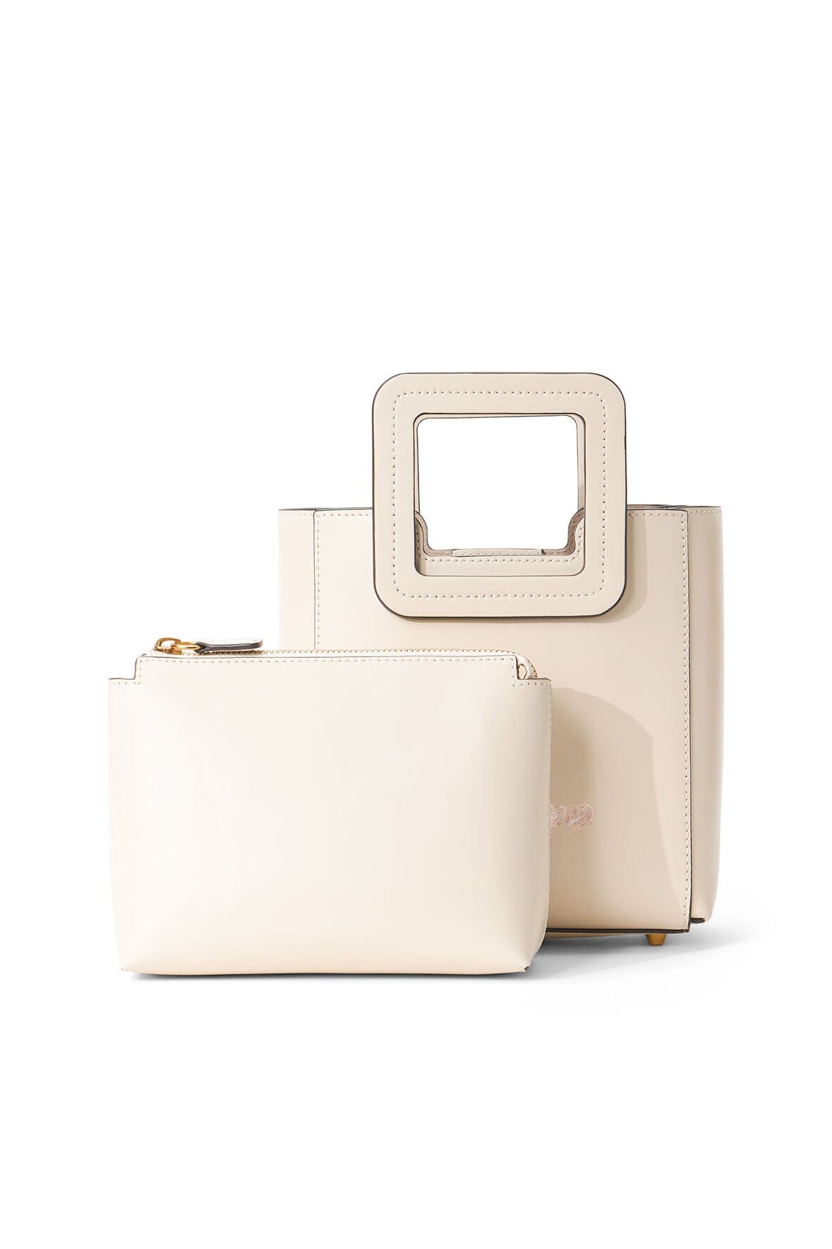 Custom Mini Shirley Leather Bag | Cream — 5