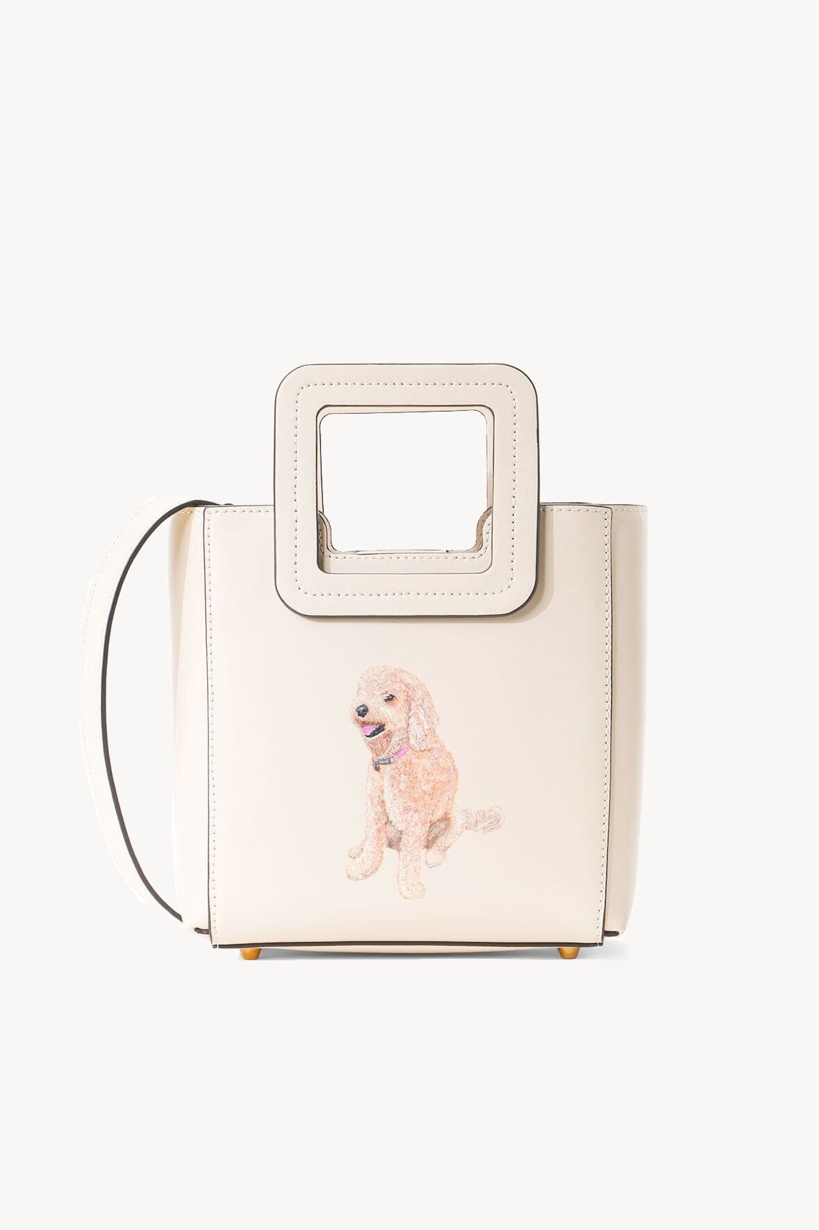 Custom Mini Shirley Leather Bag | Cream — 1