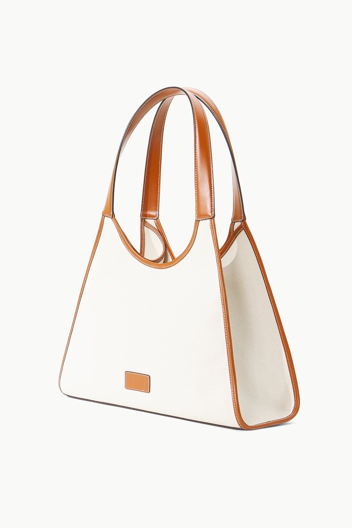 Custom STAUD x C.Bonz Soft Rey Bag | Cream Tan — 2