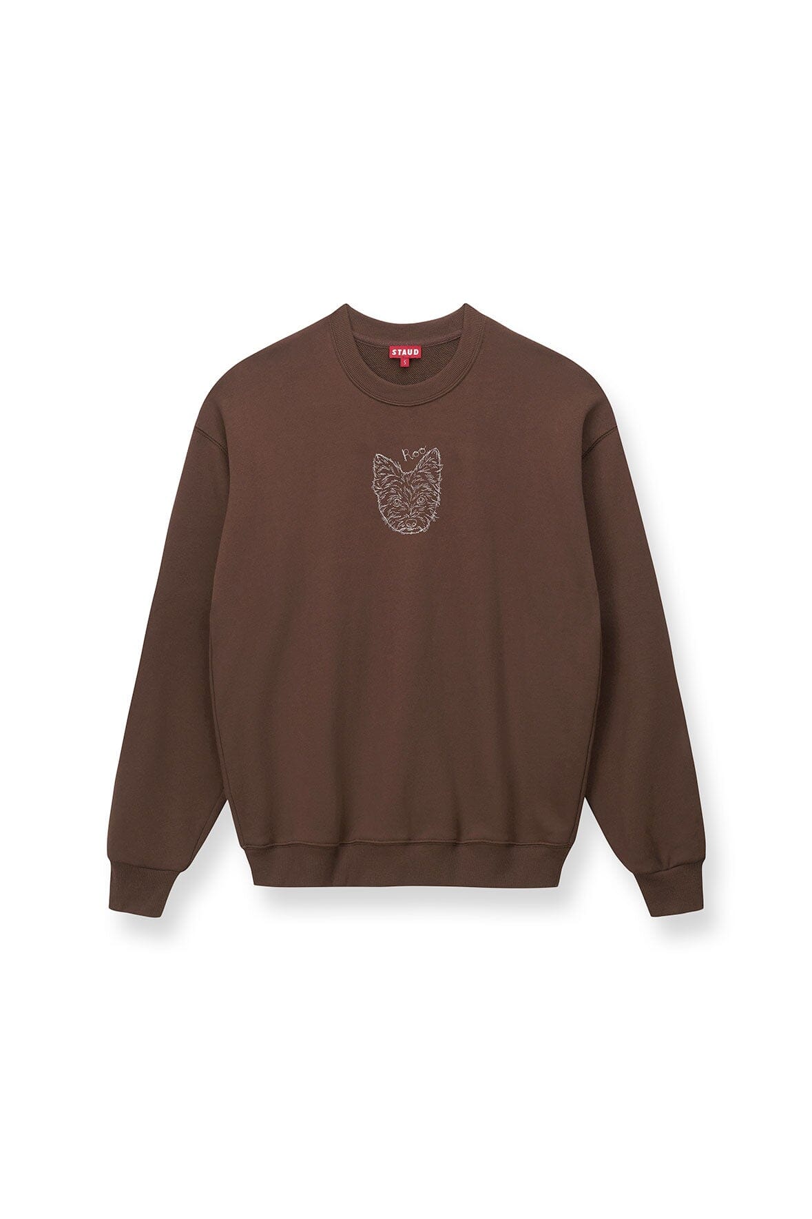 Custom STAUD x C.Bonz Oversized Sweatshirt | Brown — 7