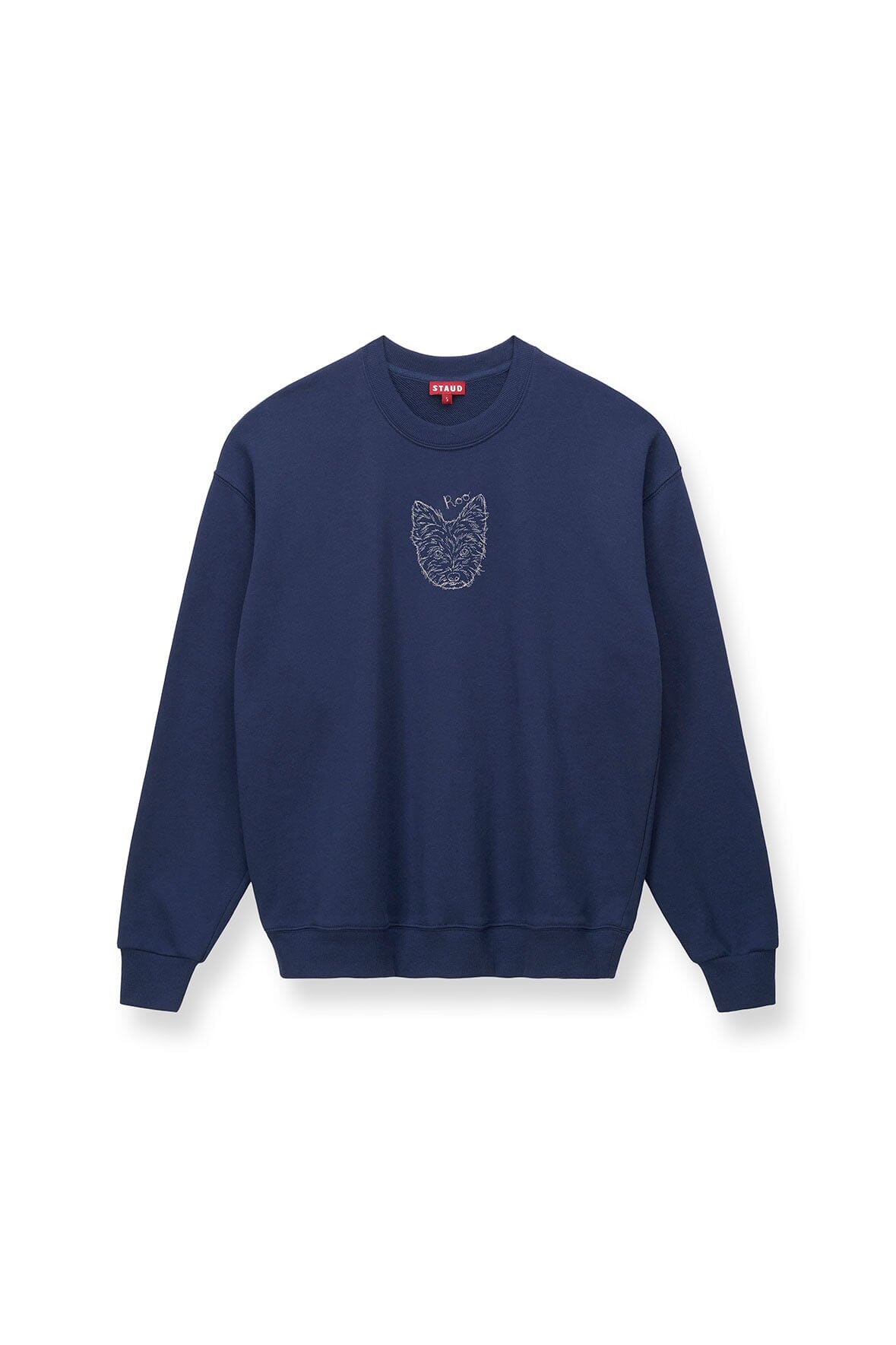 Custom STAUD x C.Bonz Oversized Sweatshirt | Navy — 4