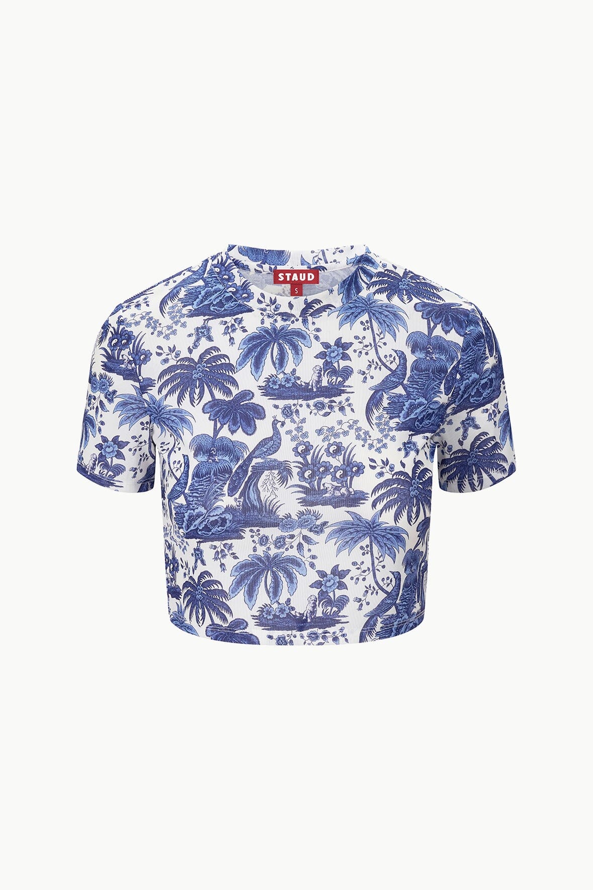 Fernanda Coverup Top | Blue Toile — 6