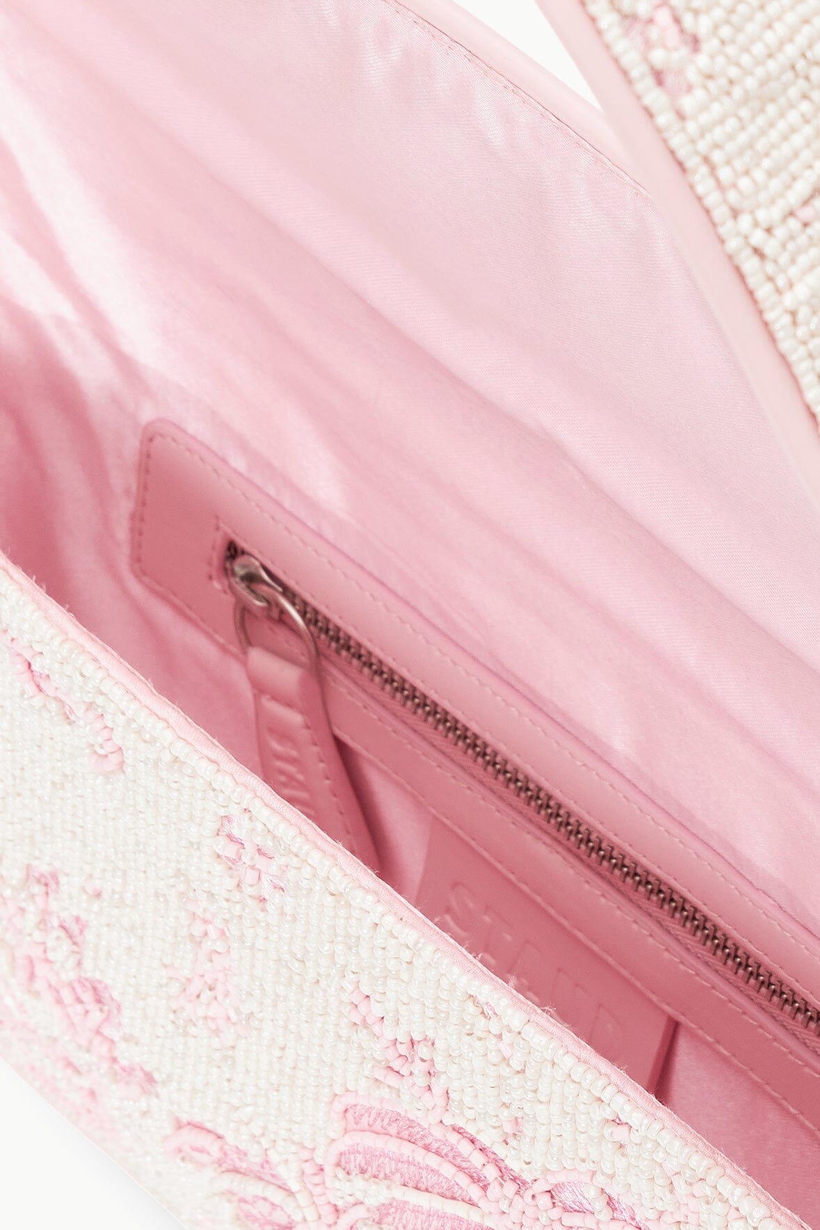 Tommy Beaded Bag | Ivory Cherry Blossom Toile — 5