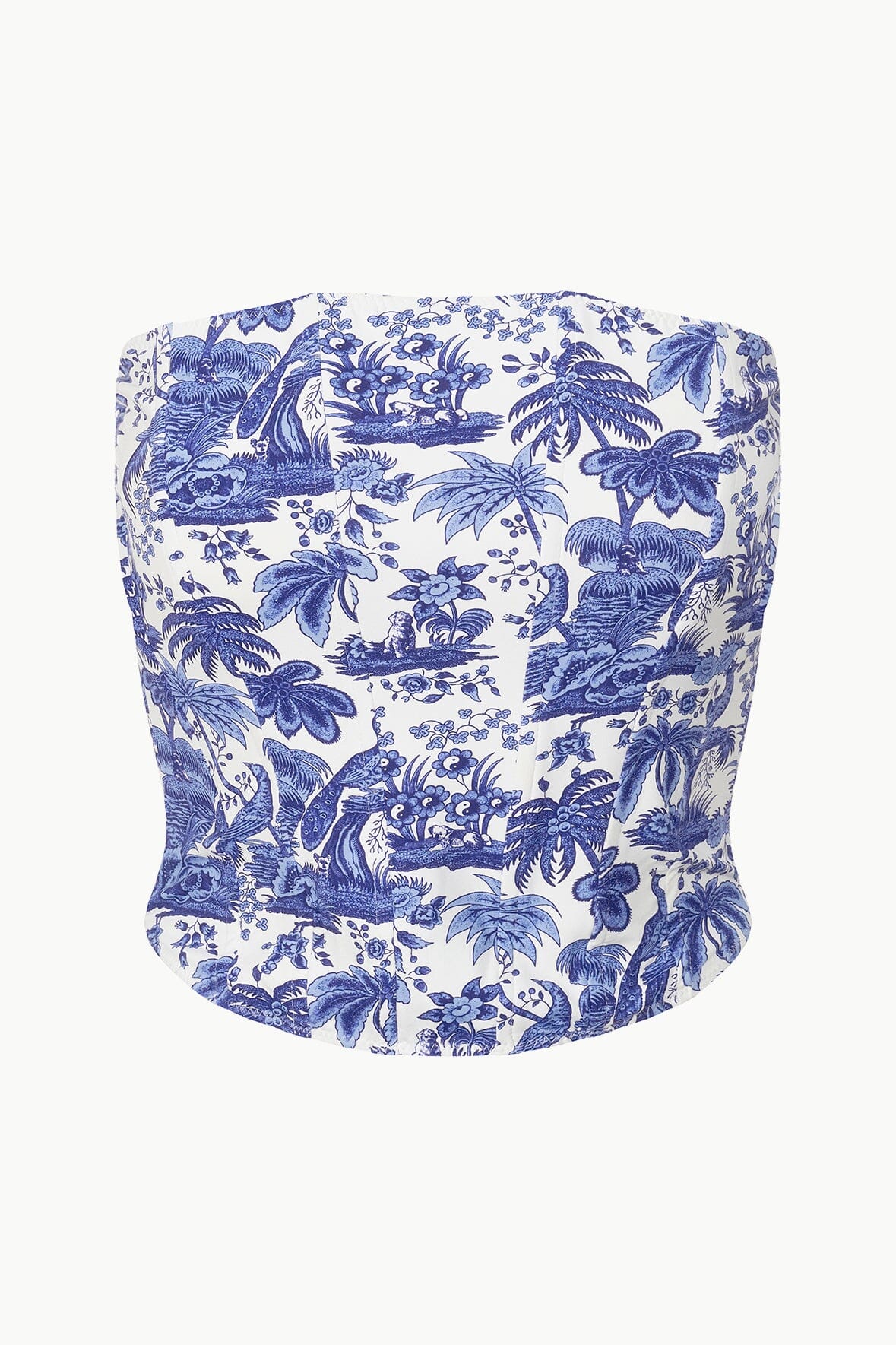 Francesca Bikini Top | Blue Toile — 5