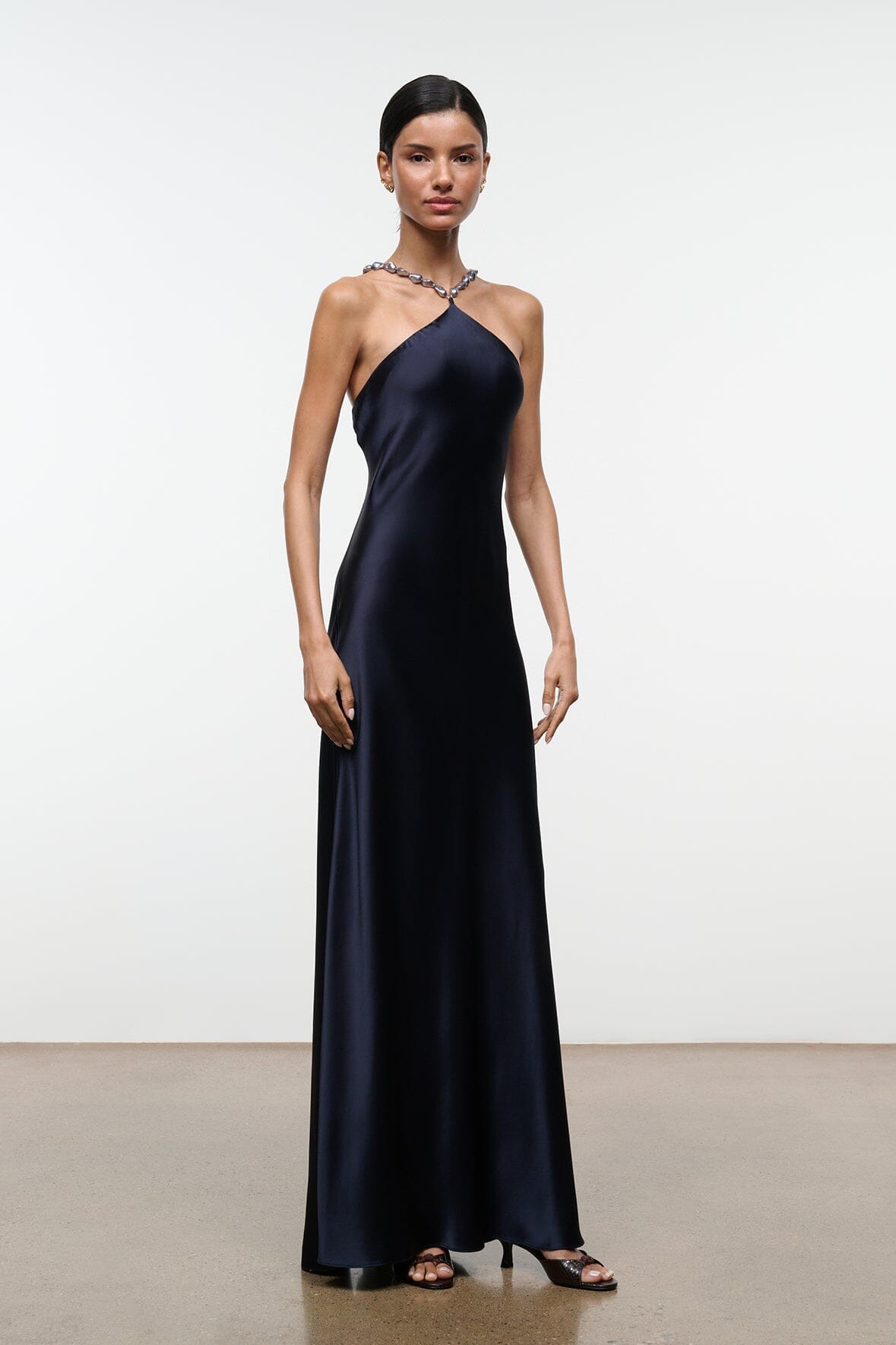 Cadence Dress | Navy — 4