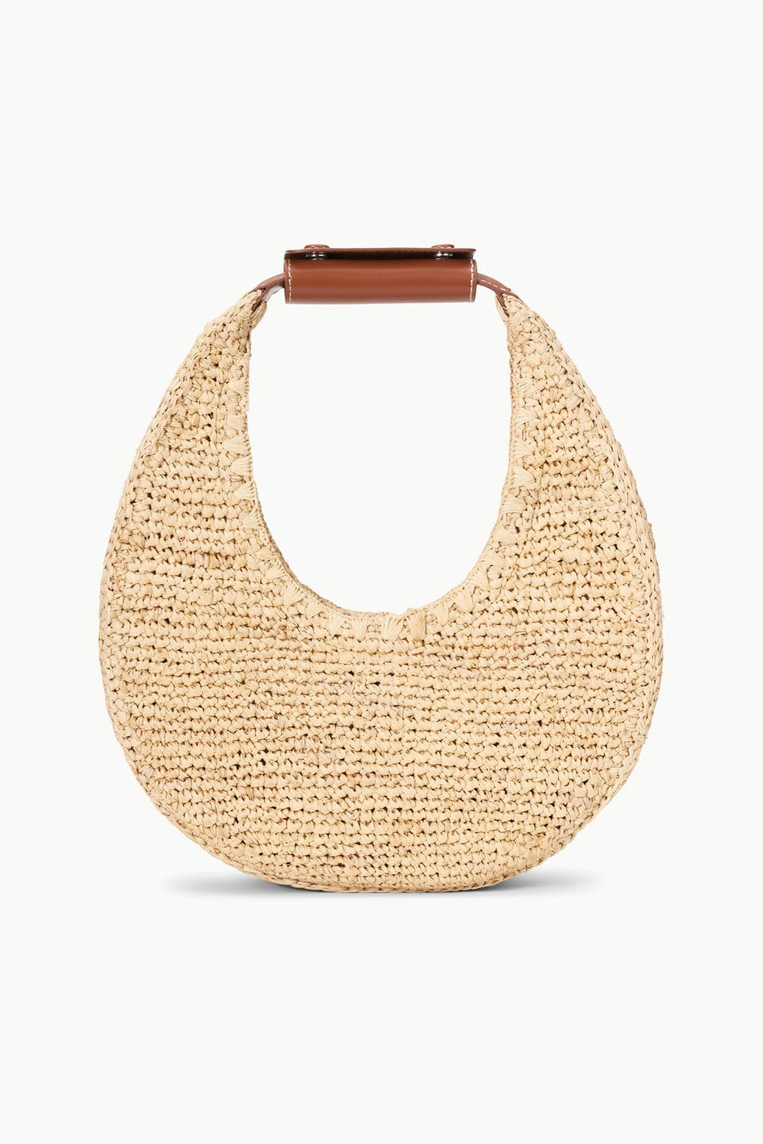 Moon Raffia Bag | Natural Raffia — 1
