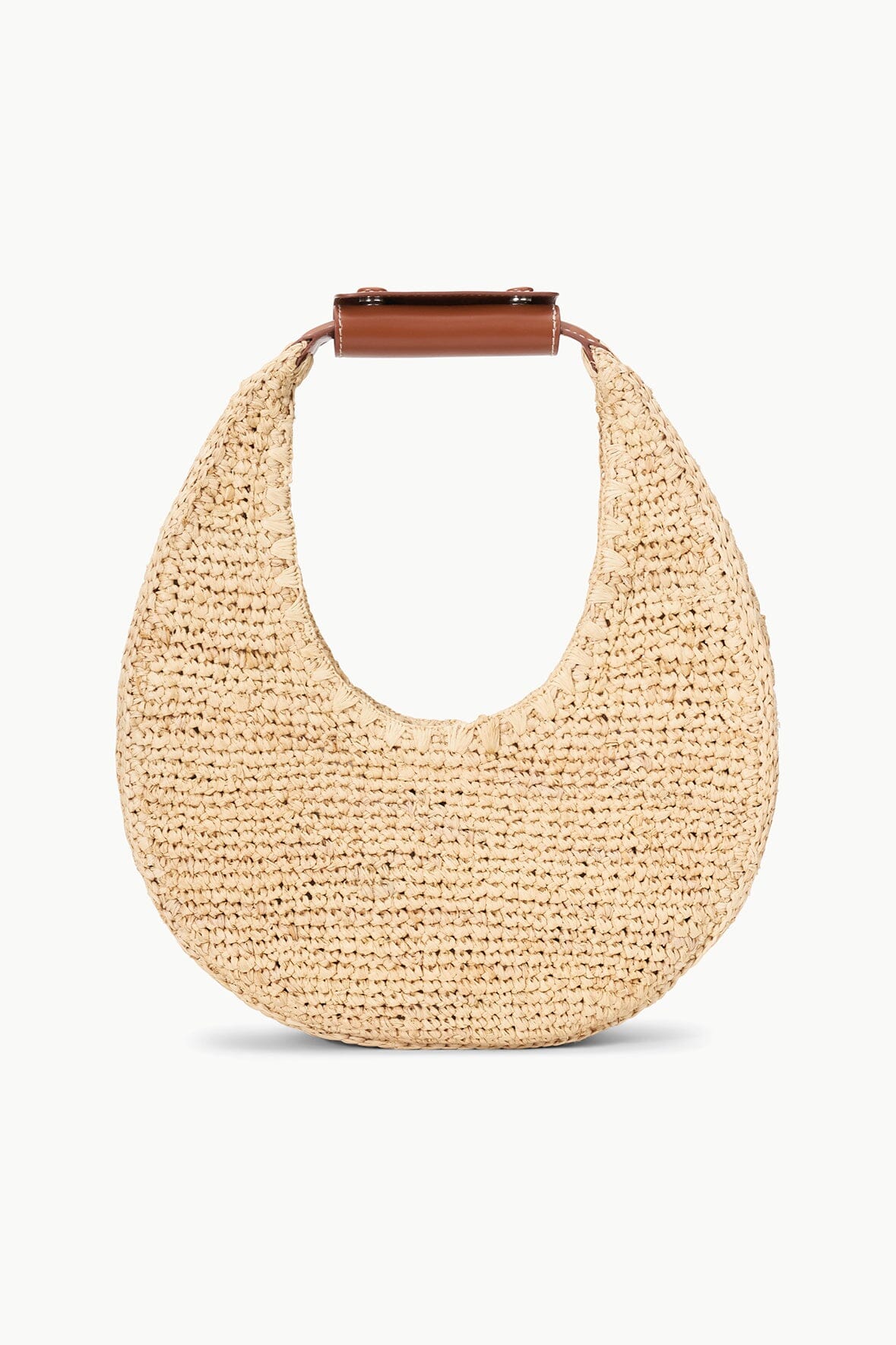 Moon Raffia Bag | Natural Raffia — 1