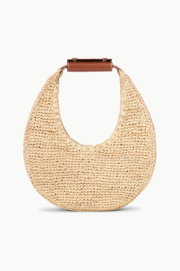 Moon Raffia Bag | Natural Raffia — 1