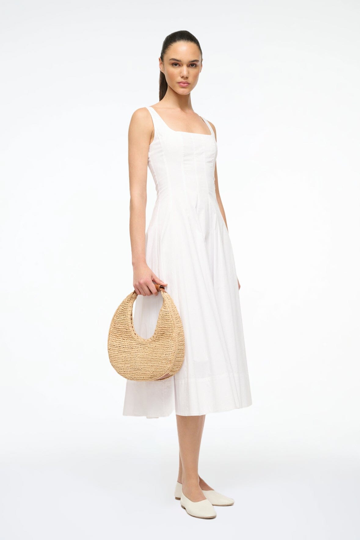 Moon Raffia Bag | Natural Raffia — 3