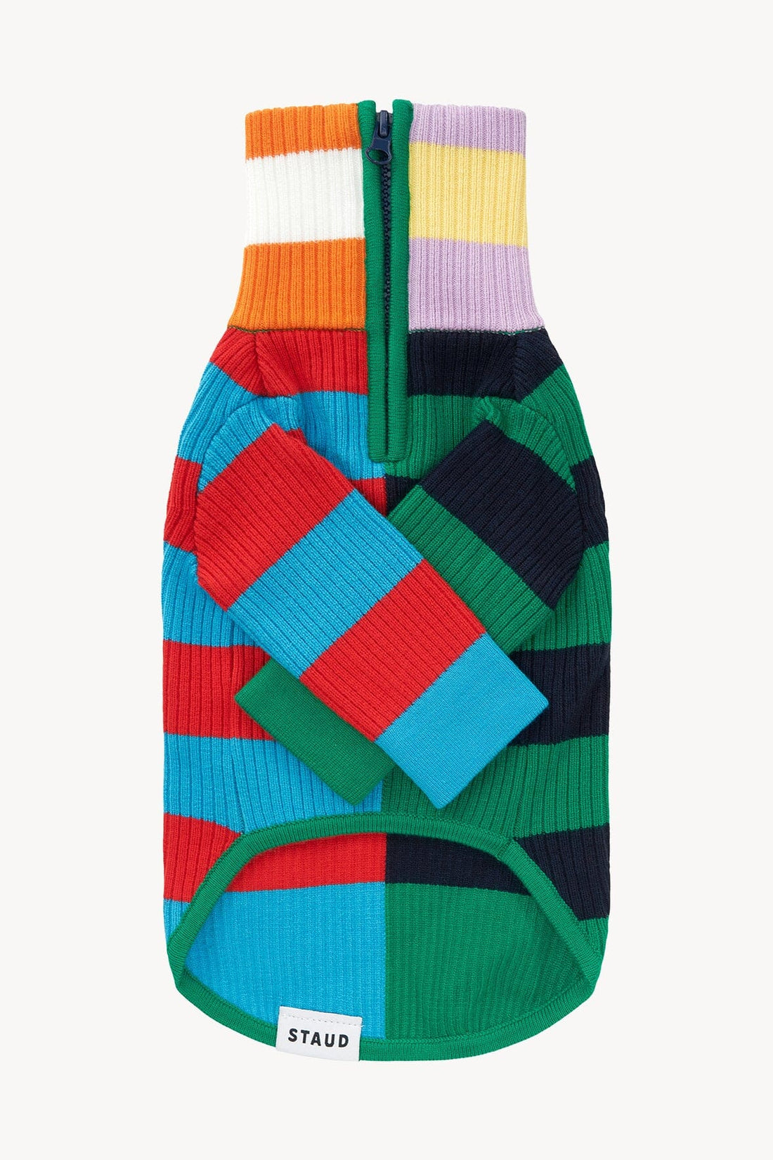 Pet Hampton Sweater | Cabana Stripe Multi — 1