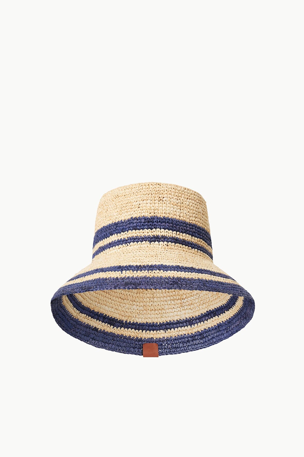 Rita Bucket Hat | Natural Navy — 4
