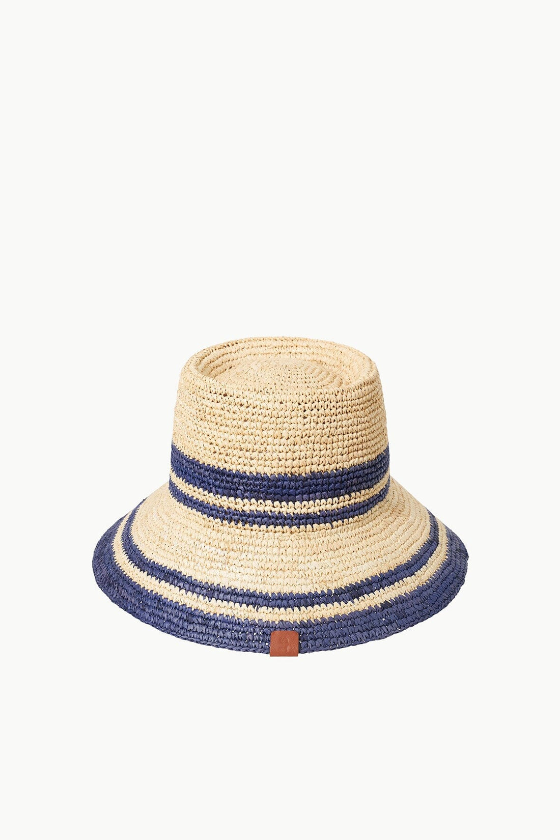 Rita Bucket Hat | Natural Navy — 1