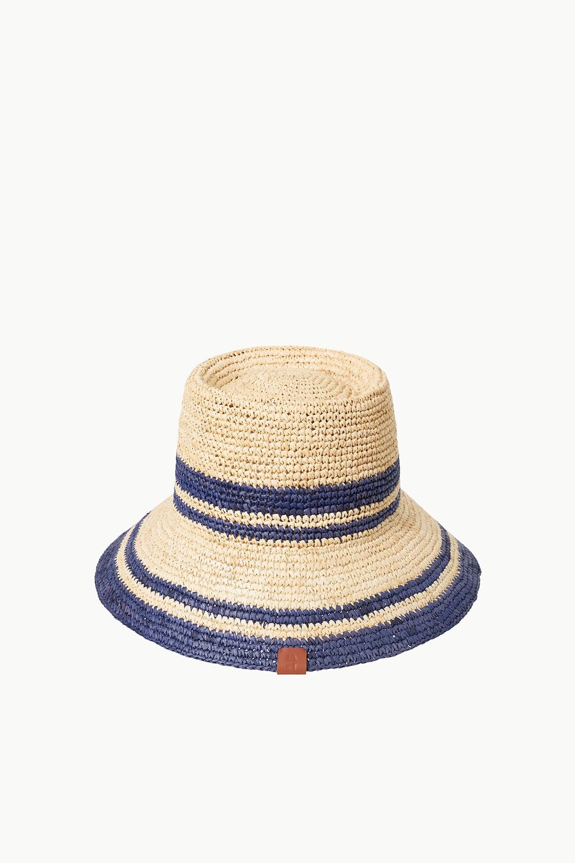 Rita Bucket Hat | Natural Navy — 1