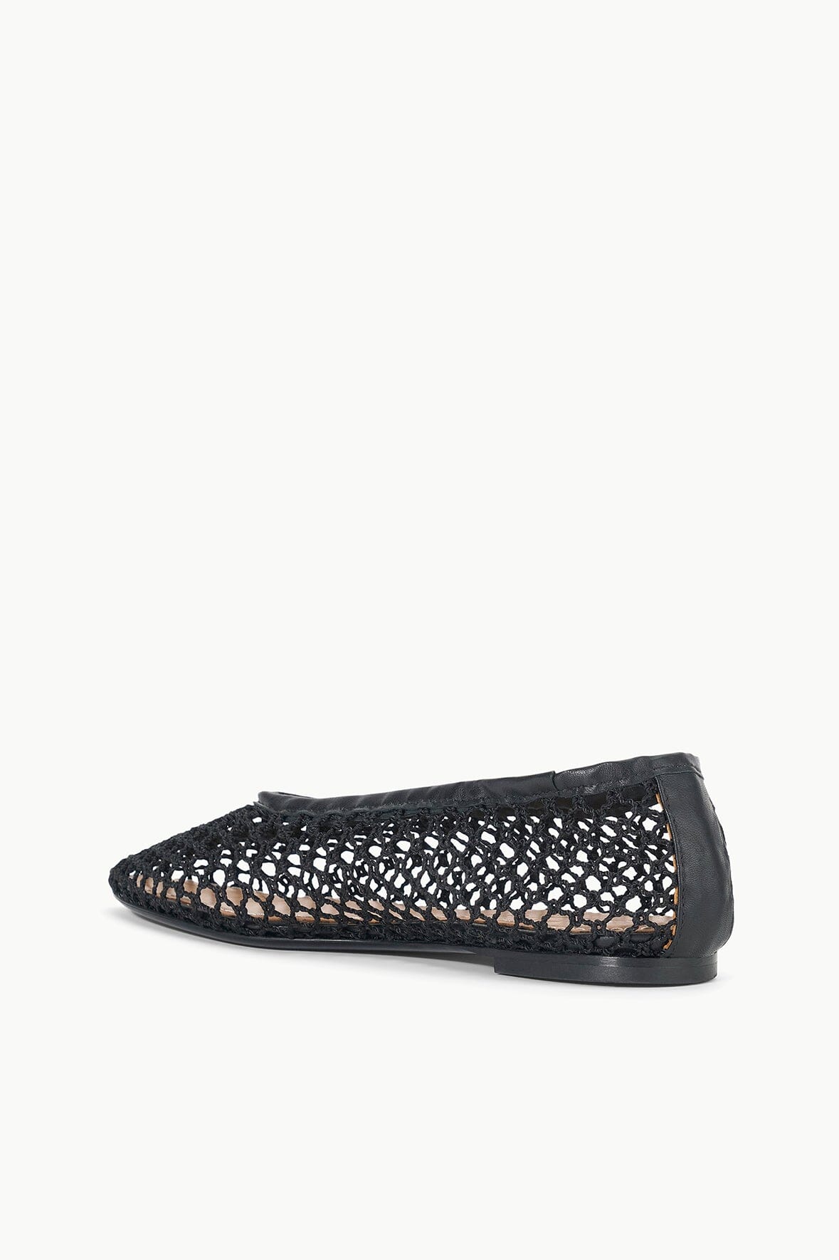 Alba Ballet Flat | Black Netting — 5