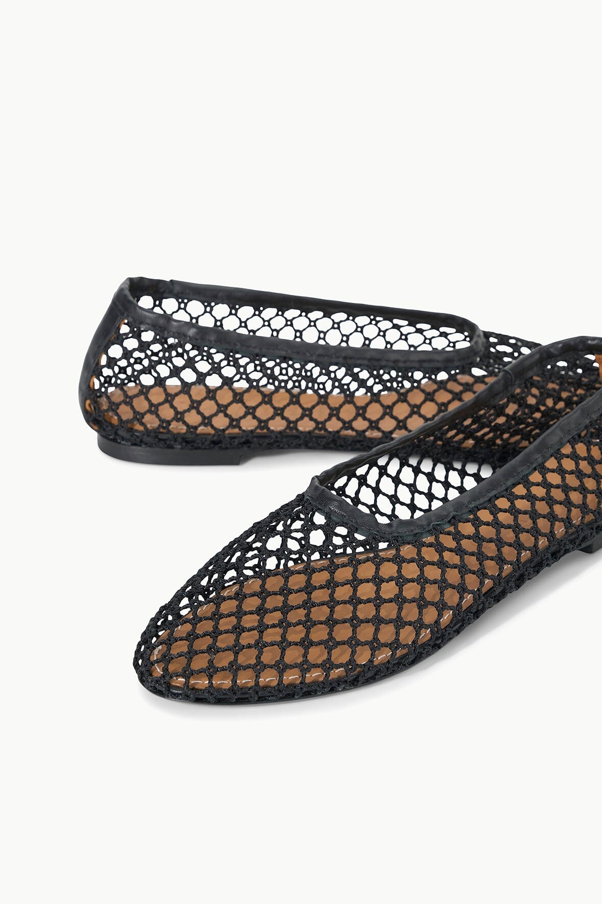 Alba Ballet Flat | Black Netting — 6