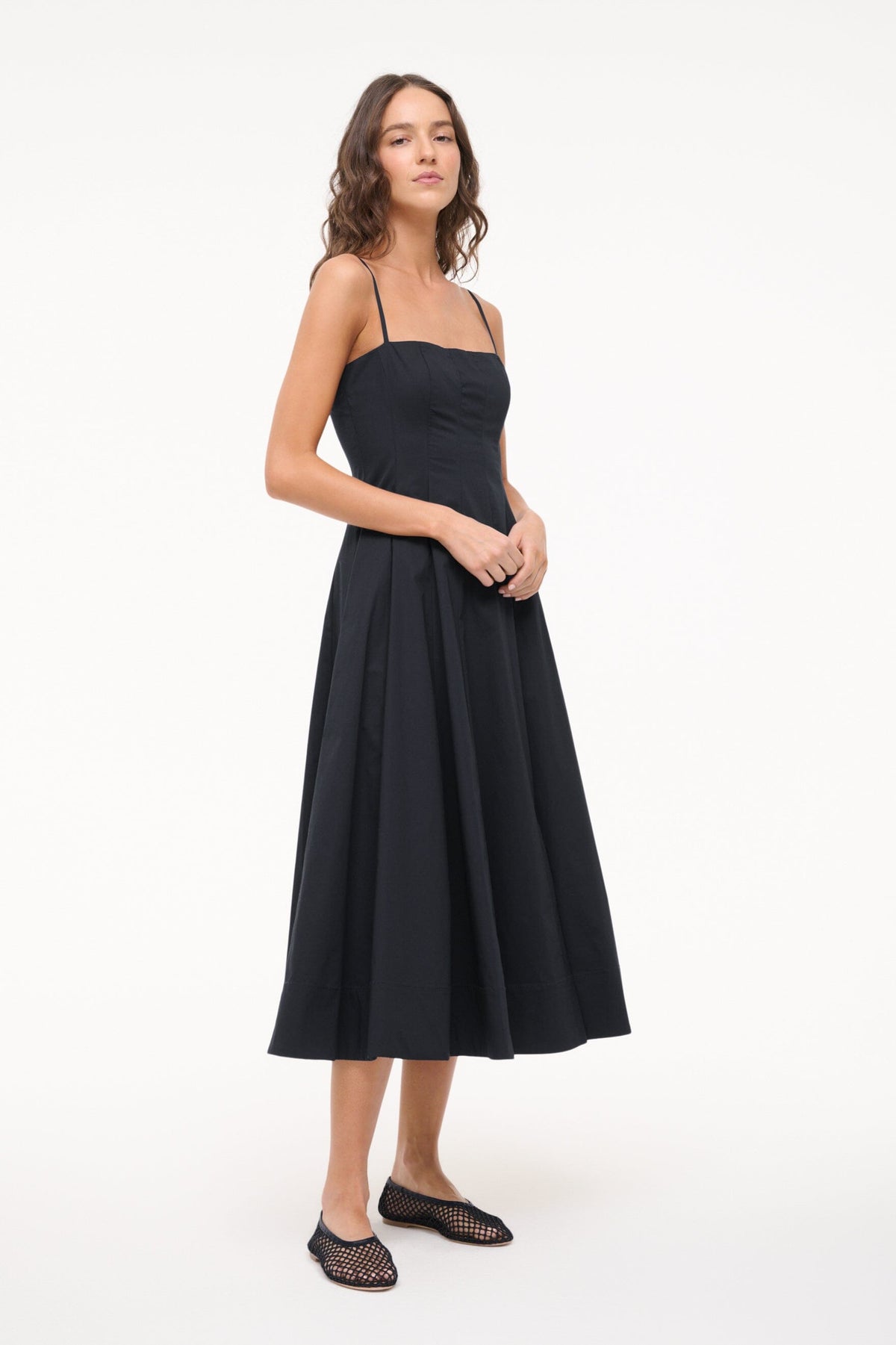 Alba Ballet Flat | Black Netting — 4