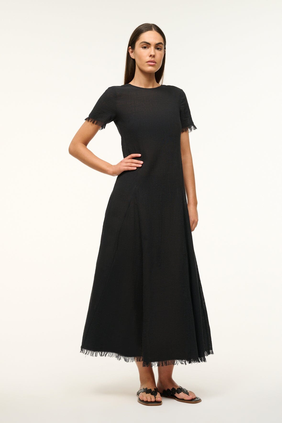 Le Havre Coverup Dress | Black — 3