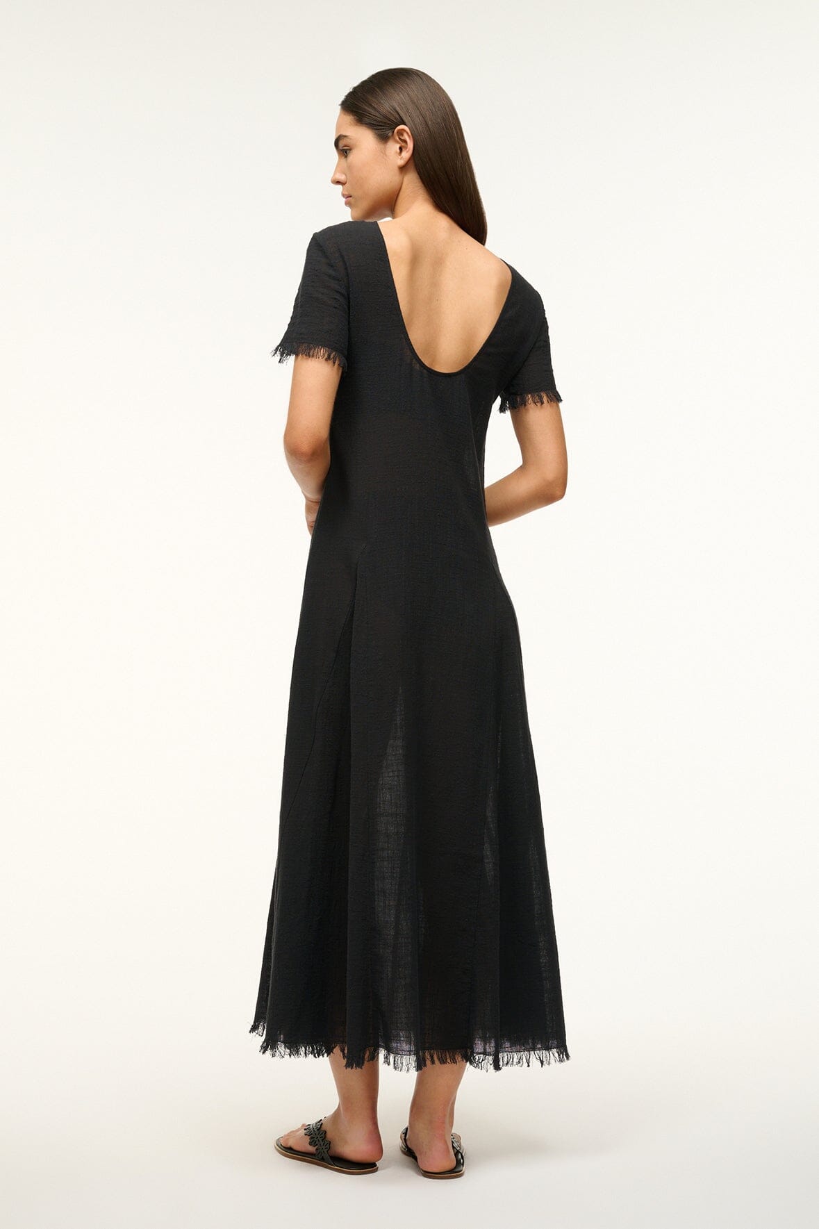 Le Havre Coverup Dress | Black — 2