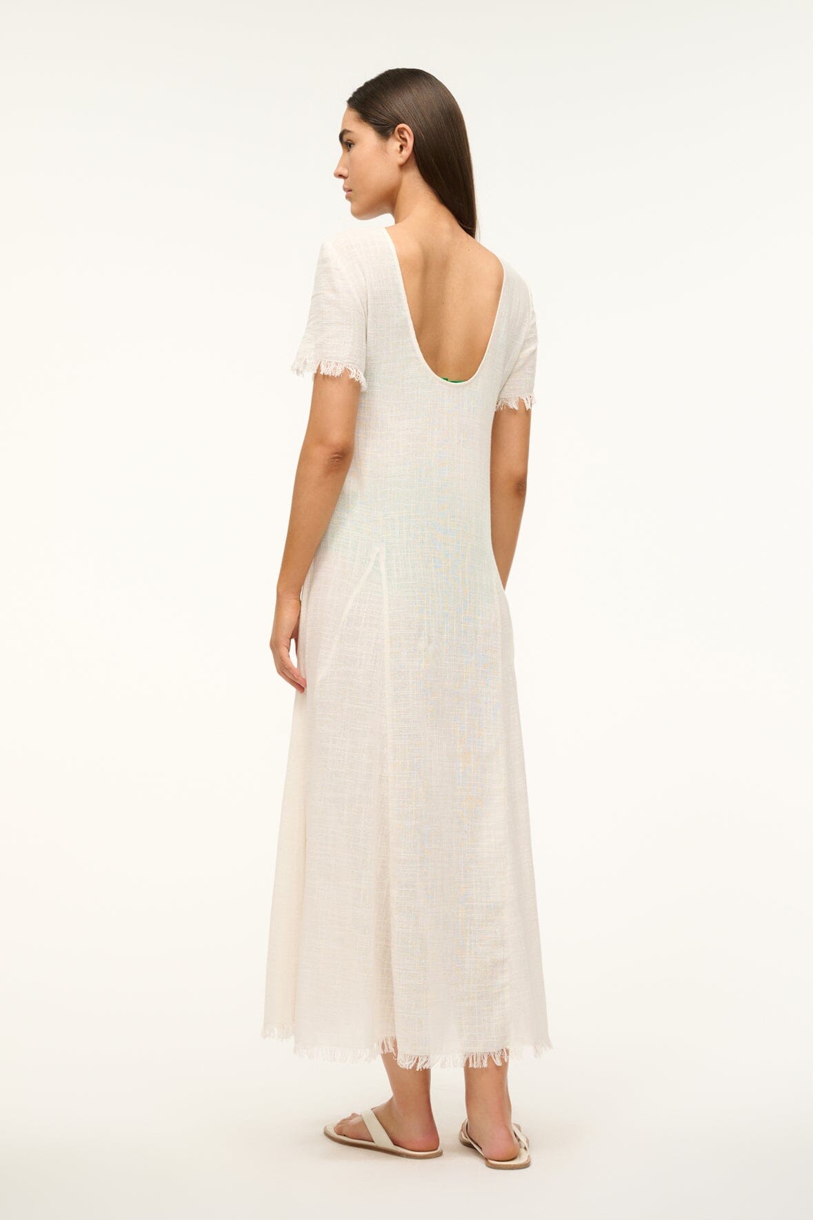 Le Havre Coverup Dress | Buttercream — 5