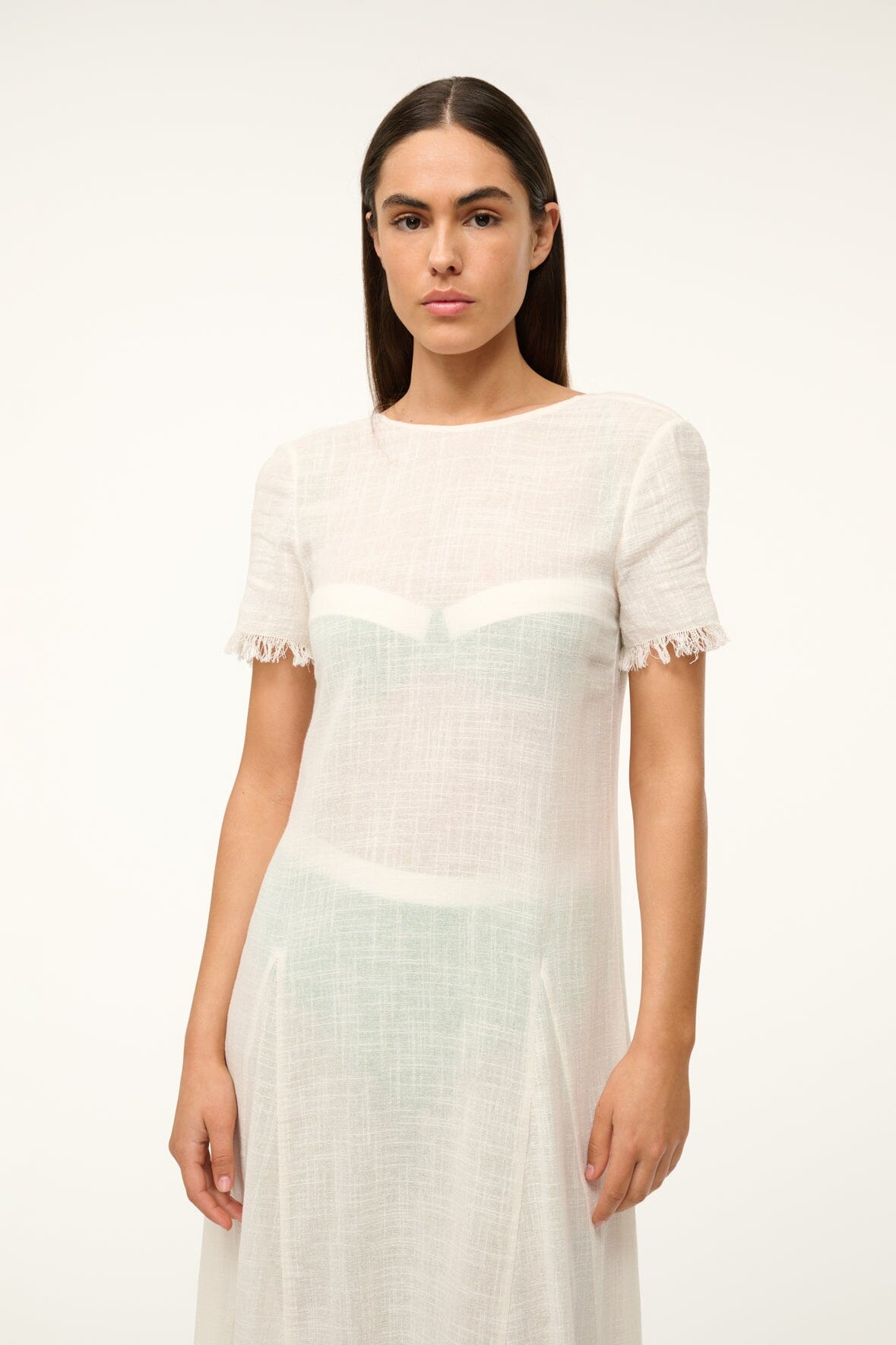 Le Havre Coverup Dress | Buttercream — 2