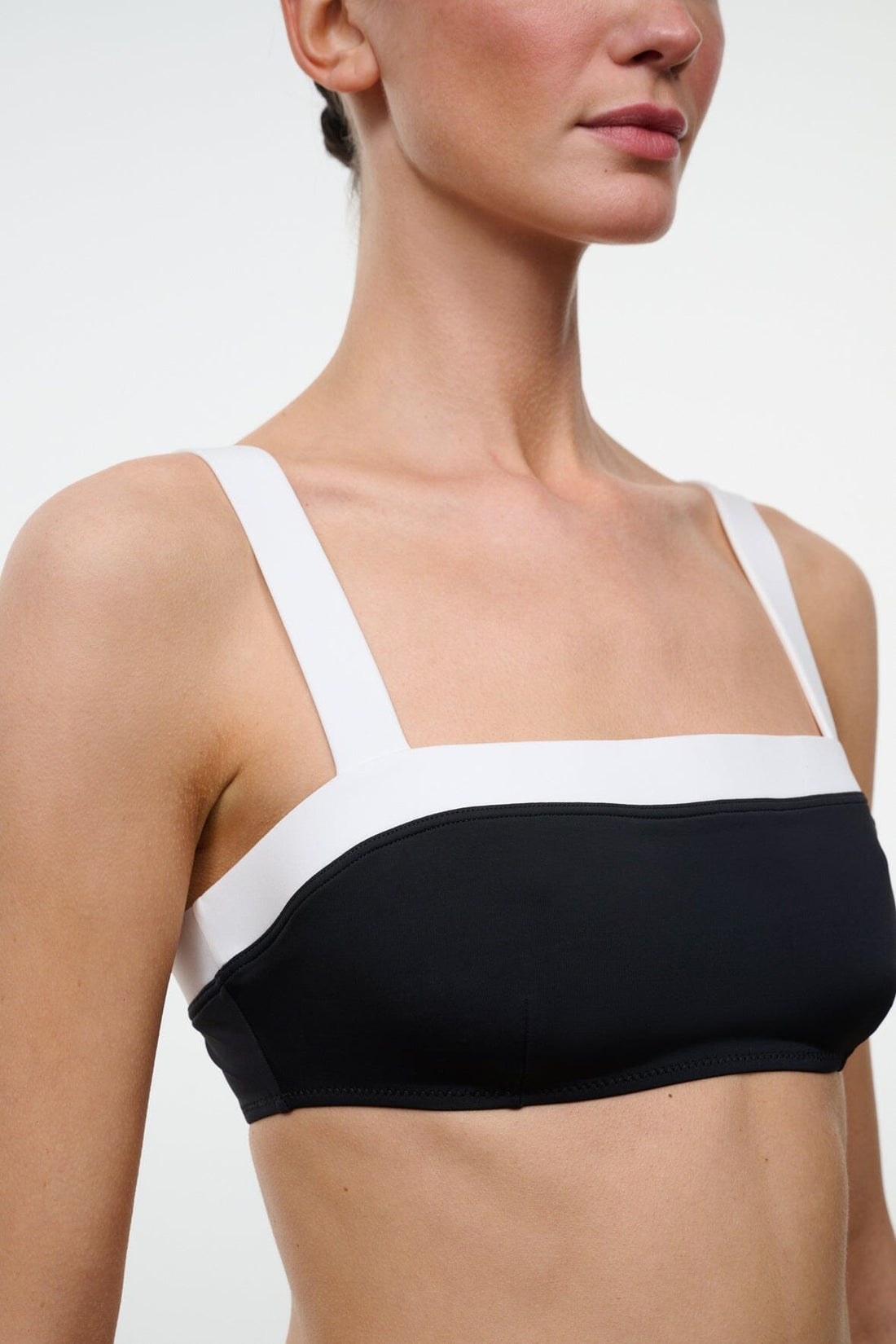 Liv Bikini Top | Black White — 1