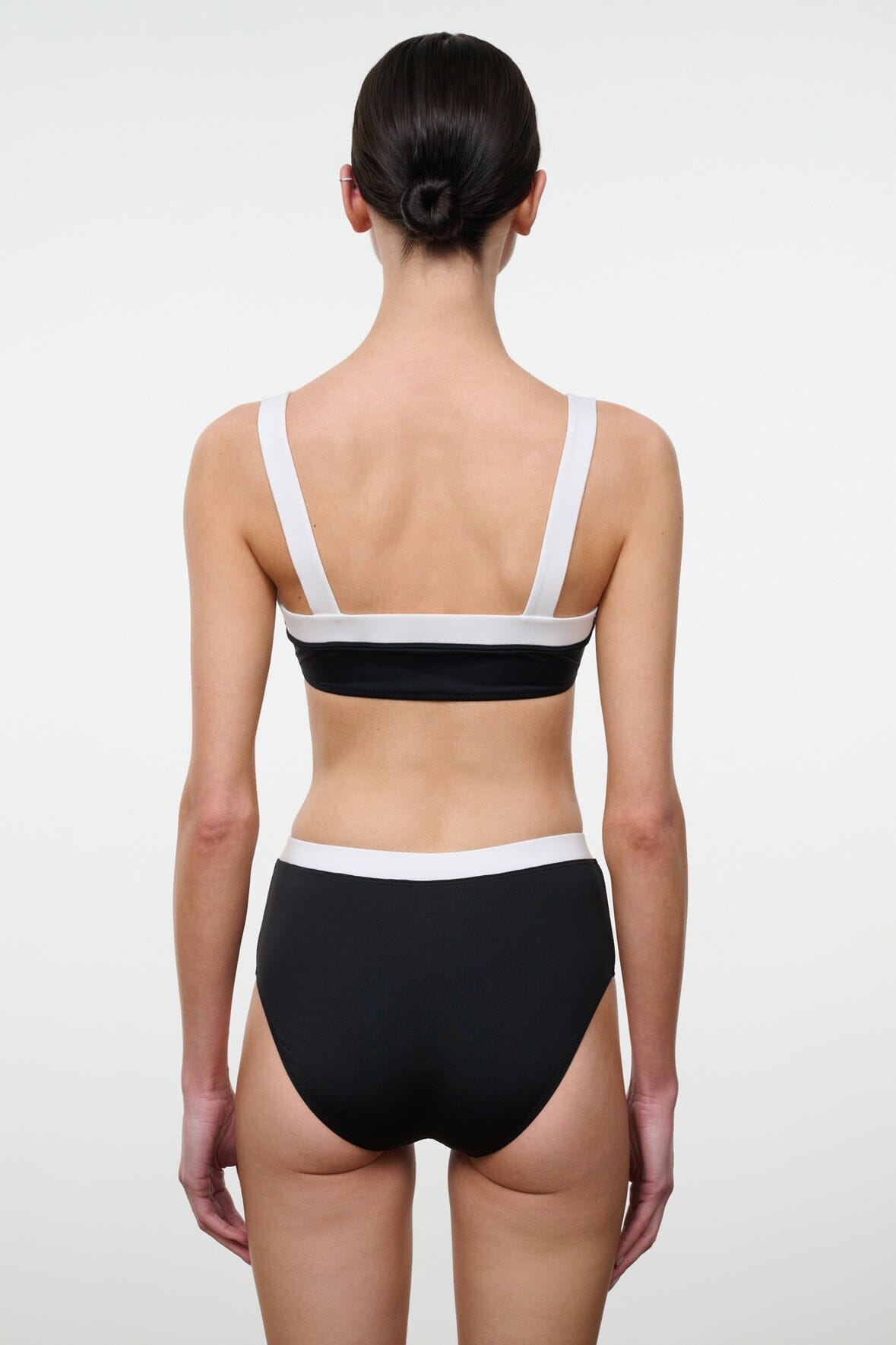 Liv Bikini Top | Black White — 3