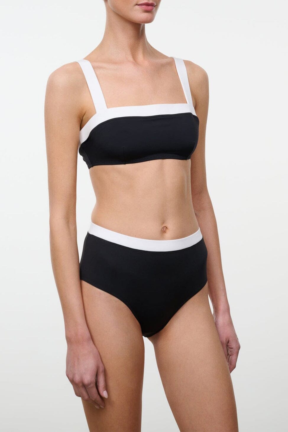 Liv Bikini Top | Black White — 1
