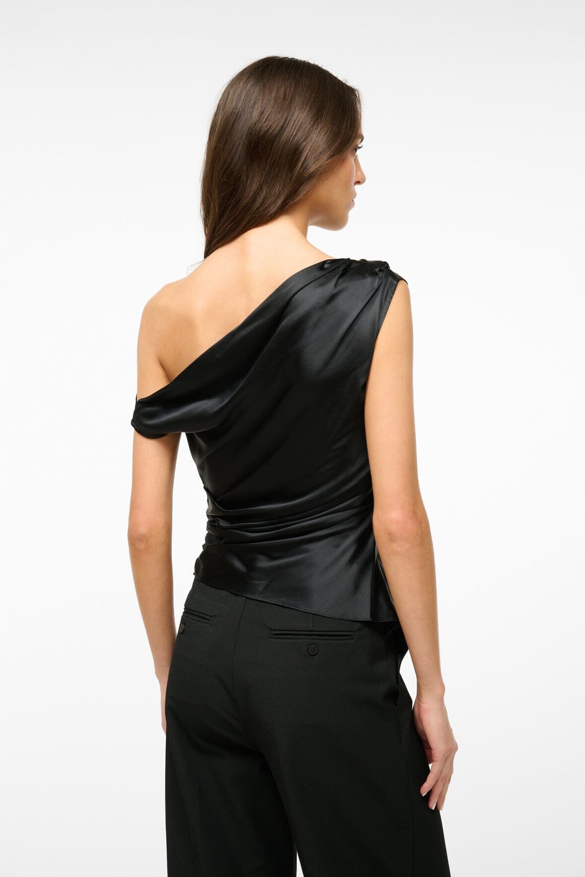 Phare Silk Top | Black — 3