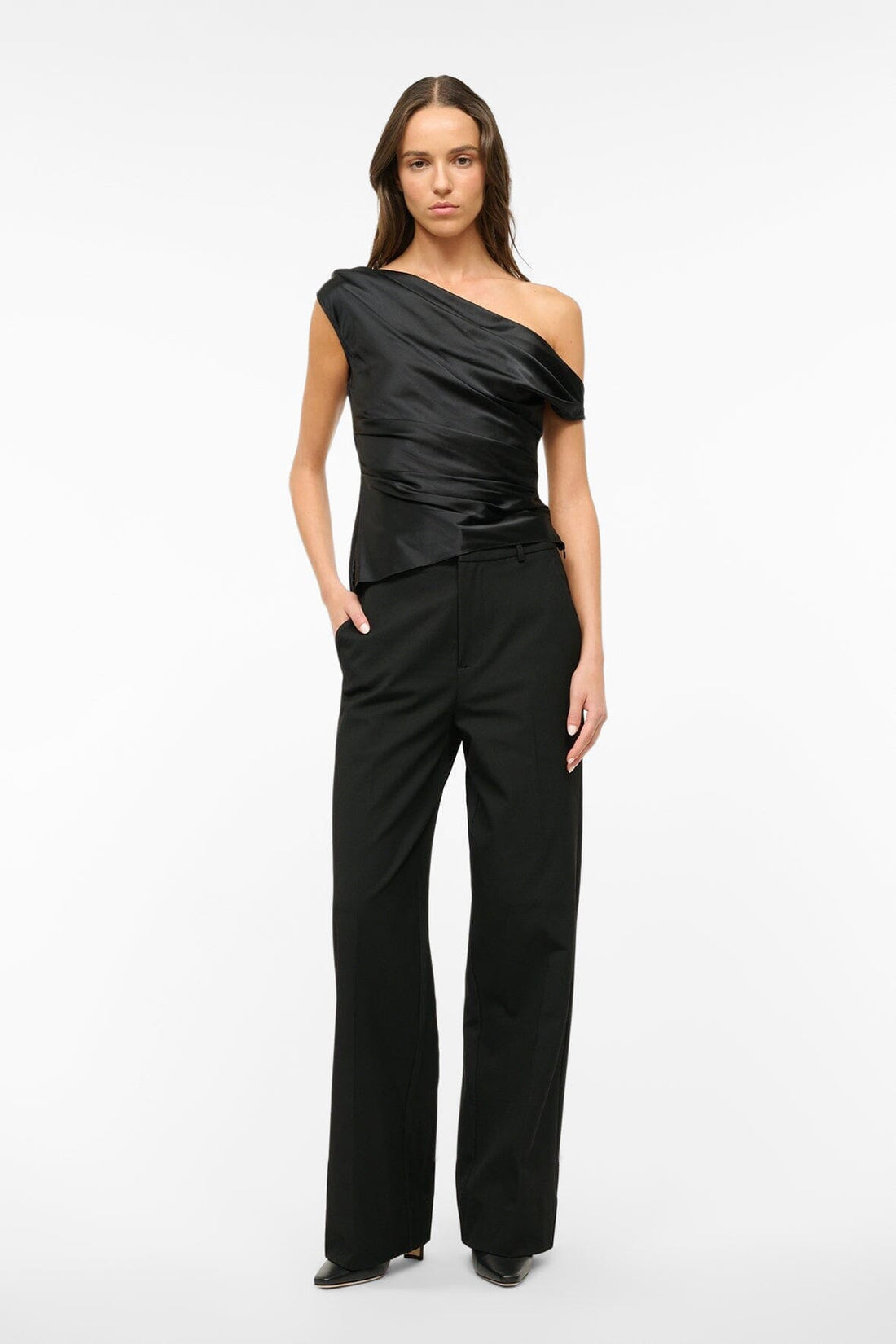 Phare Silk Top | Black — 1
