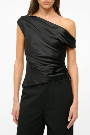 Phare Silk Top | Black — 1