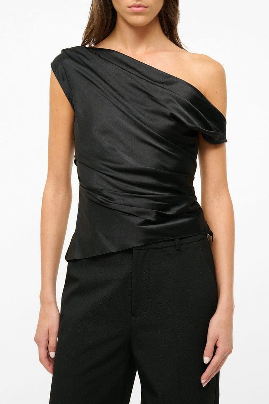 Phare Silk Top | Black — 1