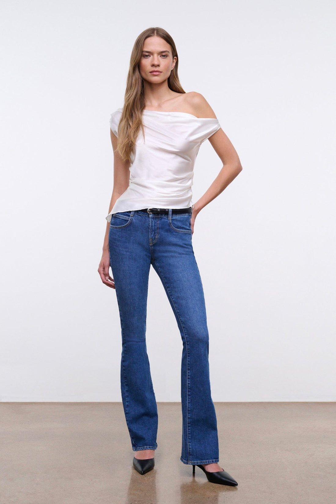 Phare Silk Top | Ivory — 1