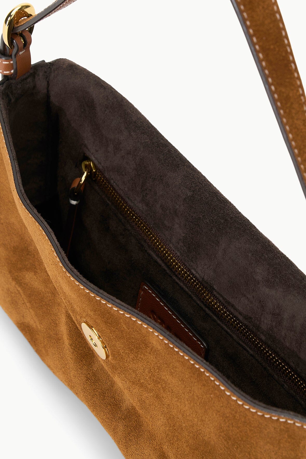 Harlow Bag | Tan Suede — 4