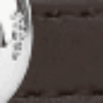 Slim Moon Buckle Belt - 13mm | Mahogany Silver — 4