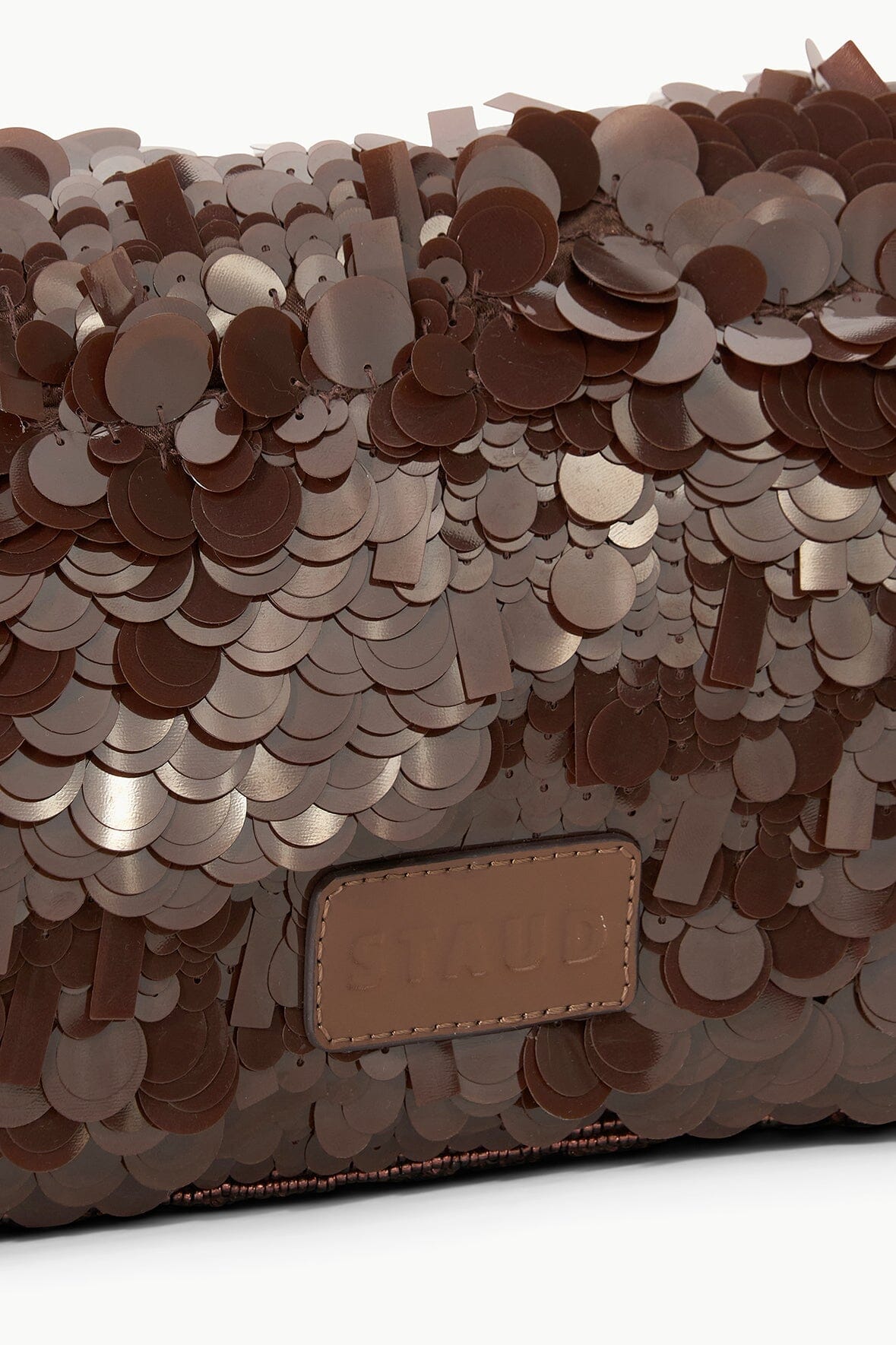 Timmy Shoulder Bag | Cacao Sequins — 6