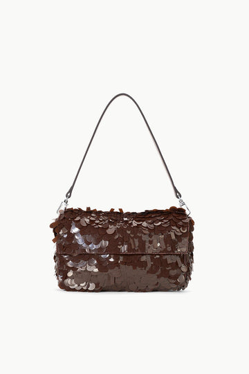 Timmy Shoulder Bag | Cacao Sequins — 1