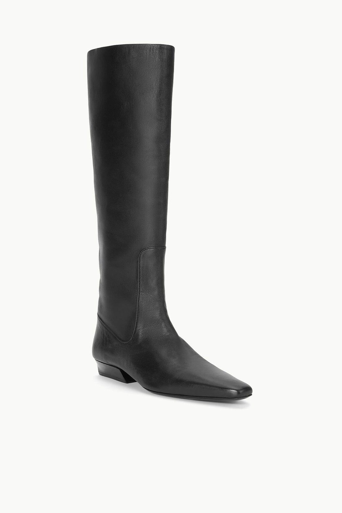 Wally Flat Boot | Black — 1
