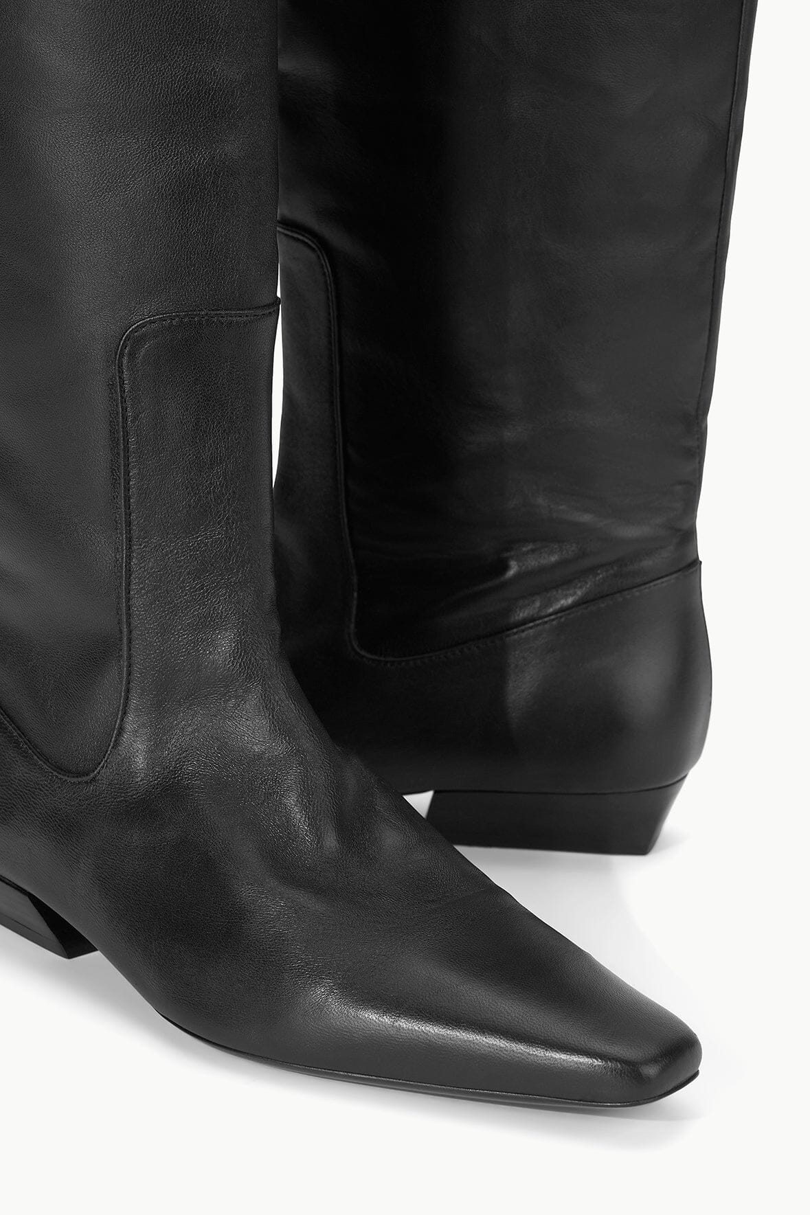 Wally Flat Boot | Black — 7