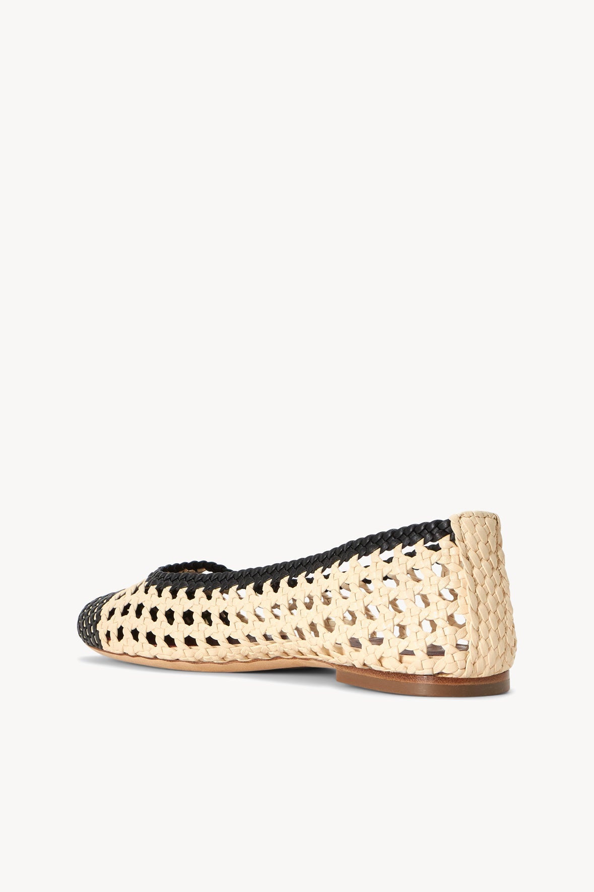 Nell Crochet Ballerina | Cream Black — 6