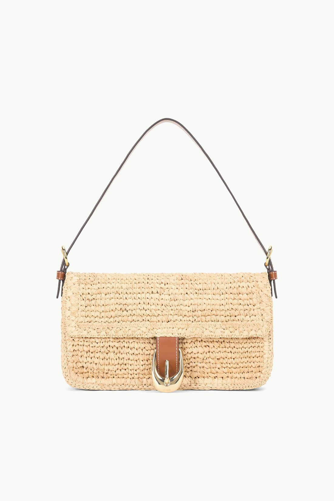 Harlow Raffia Bag | Natural Tan — 1