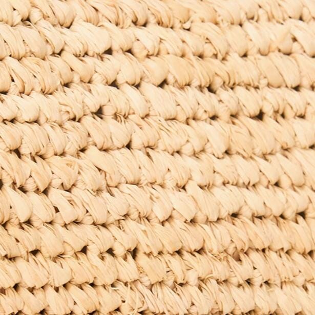 Harlow Raffia Bag | Natural Tan — 4
