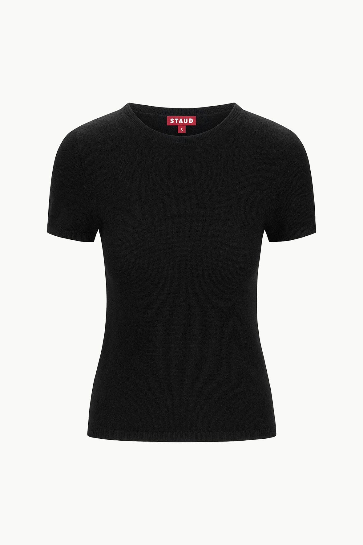 Easy Cashmere Tee | Black — 4