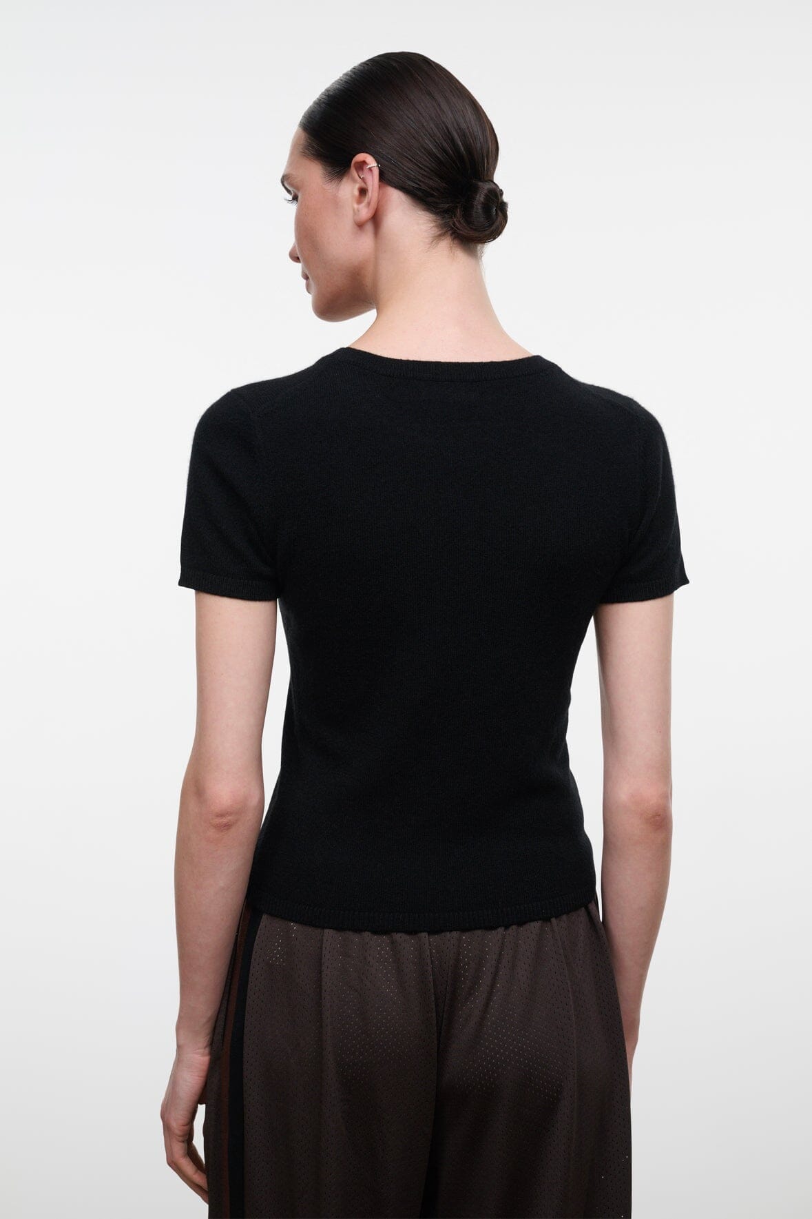 Easy Cashmere Tee | Black — 2