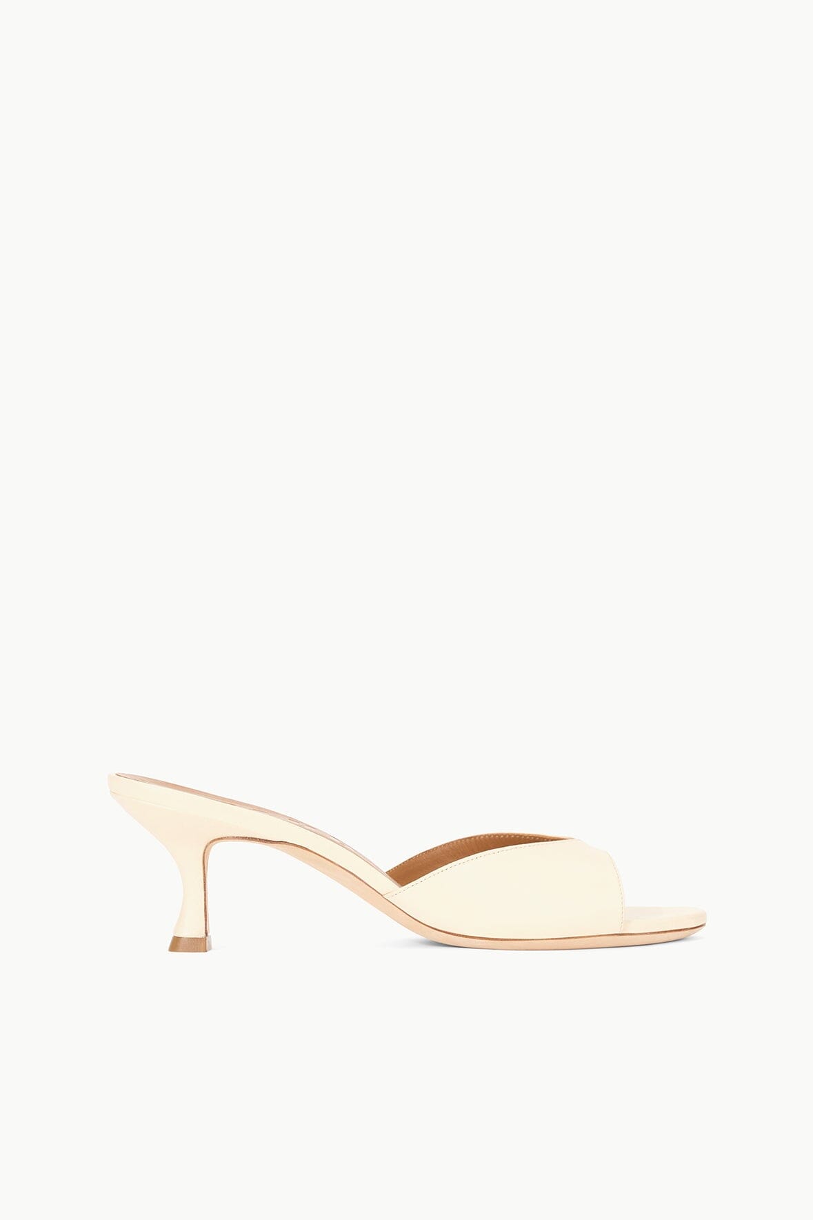 Brigitte Leather Mule | Cream — 1