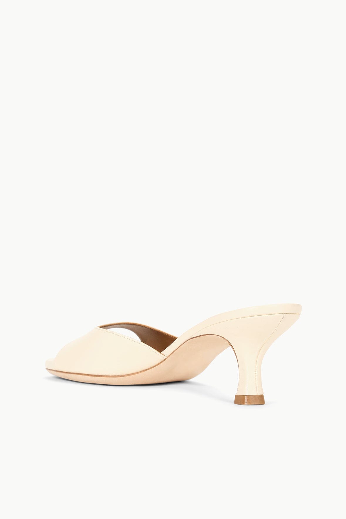 Brigitte Leather Mule | Cream — 7