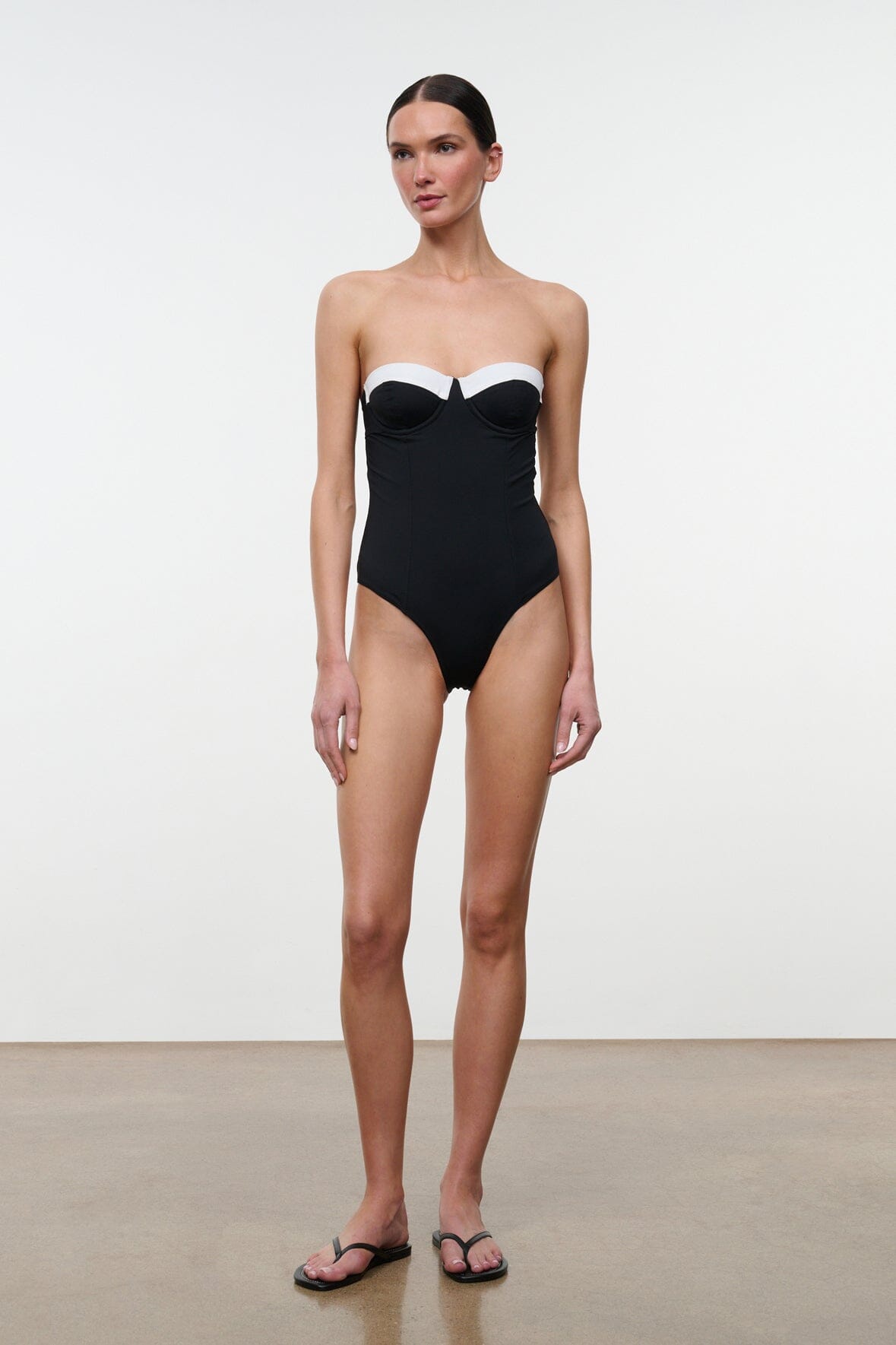 Maeve One Piece | Black White — 6