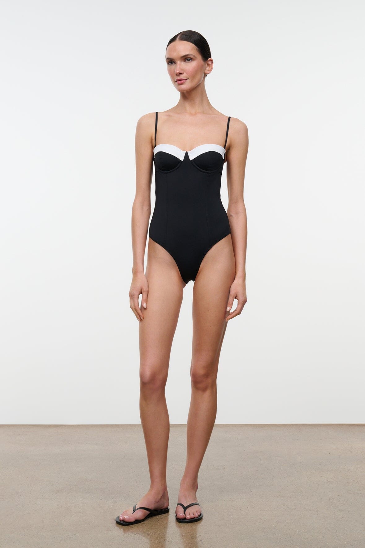 Maeve One Piece | Black White — 3