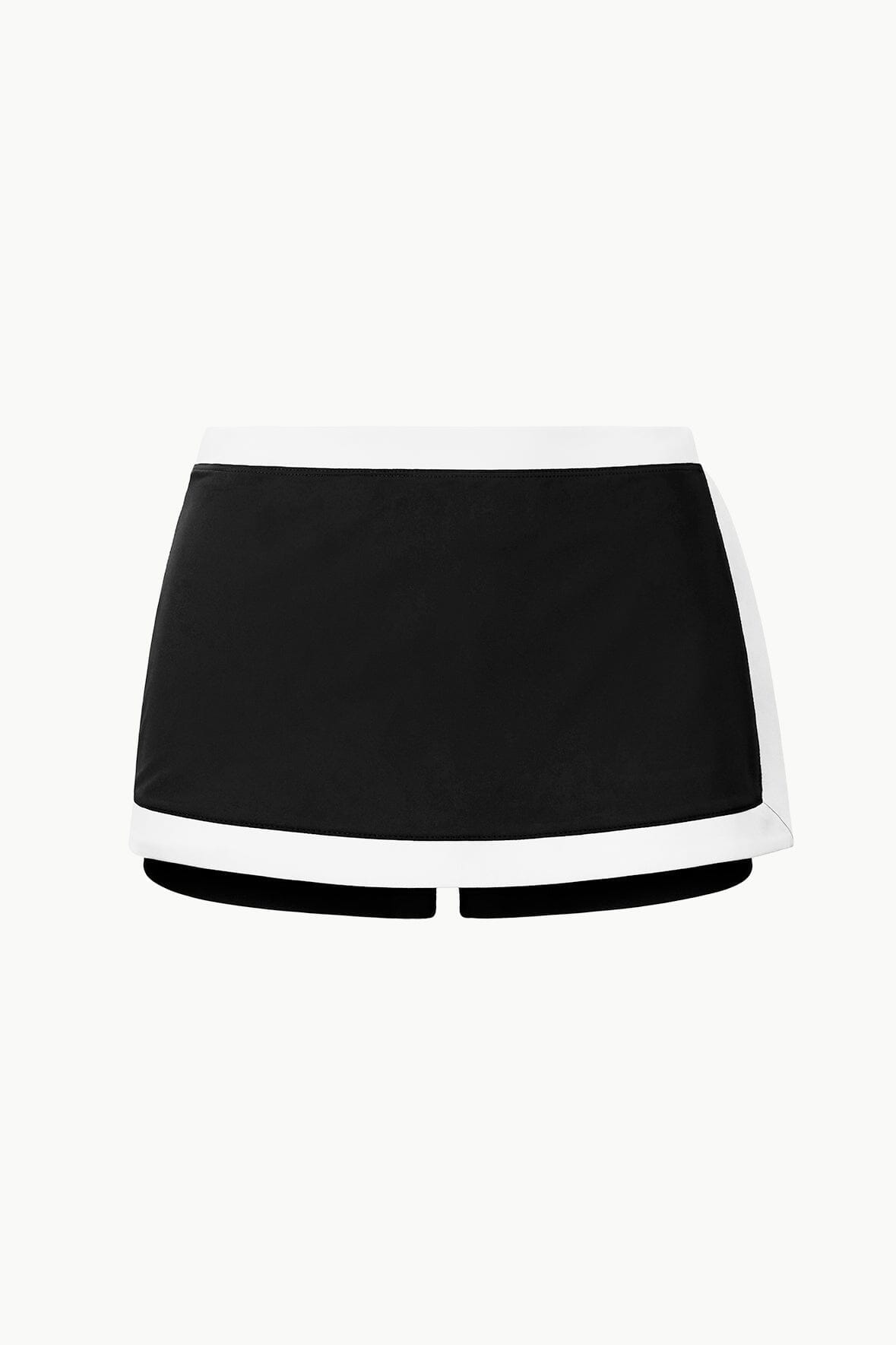 Nell Swim Skirt | Black/White — 5